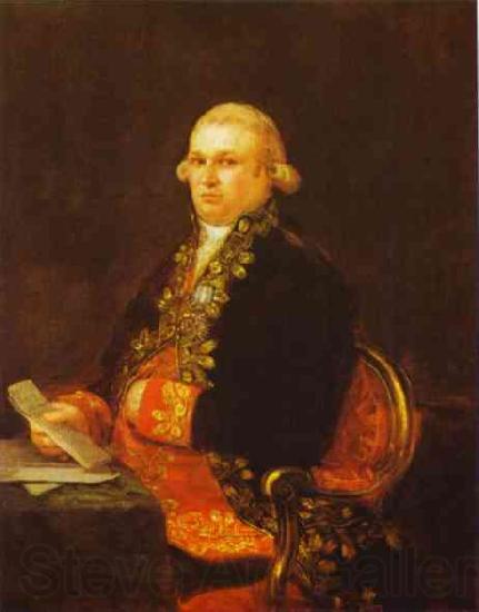 Francisco Jose de Goya Don Antonio Noriega